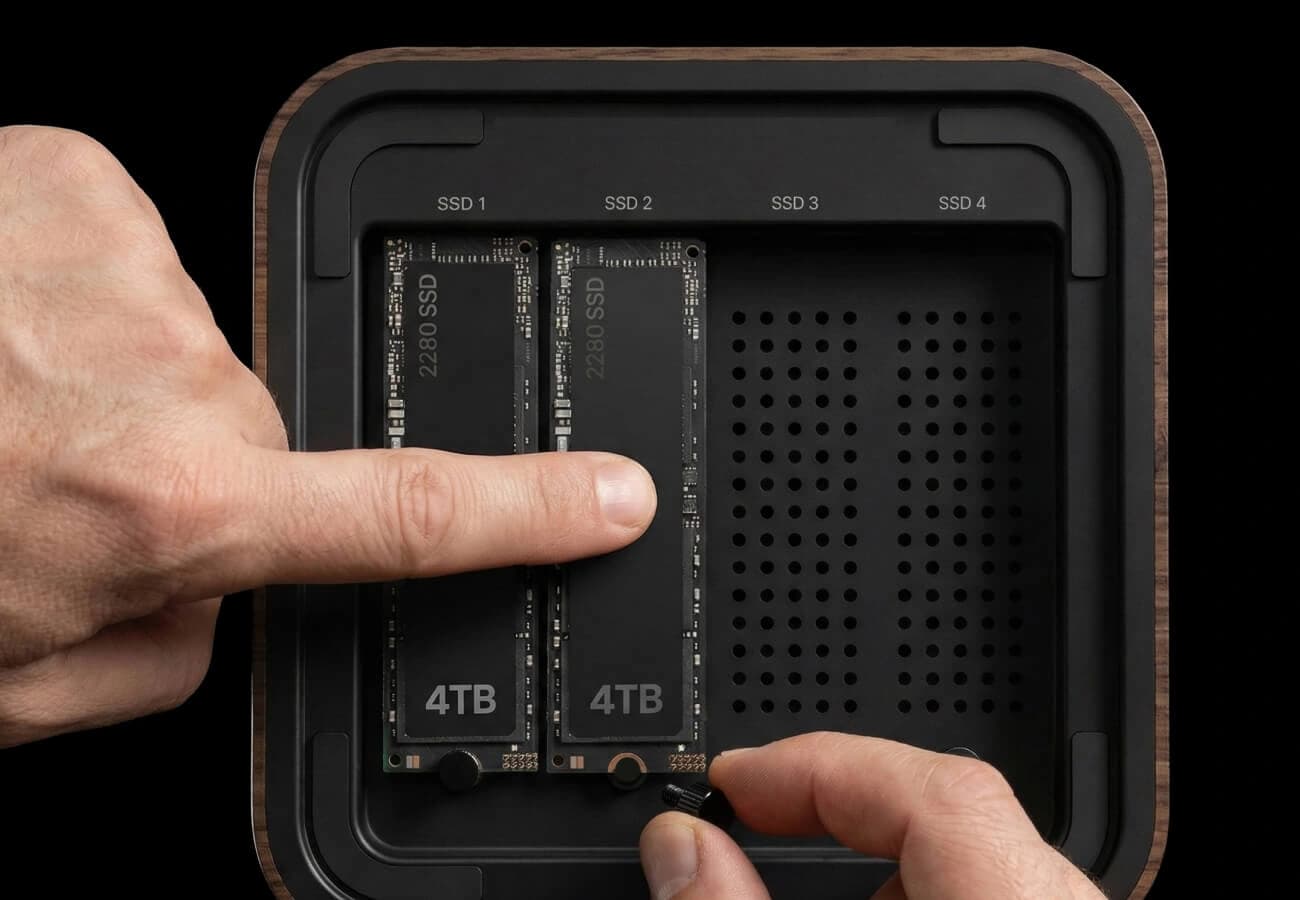 Installing SSDs detail