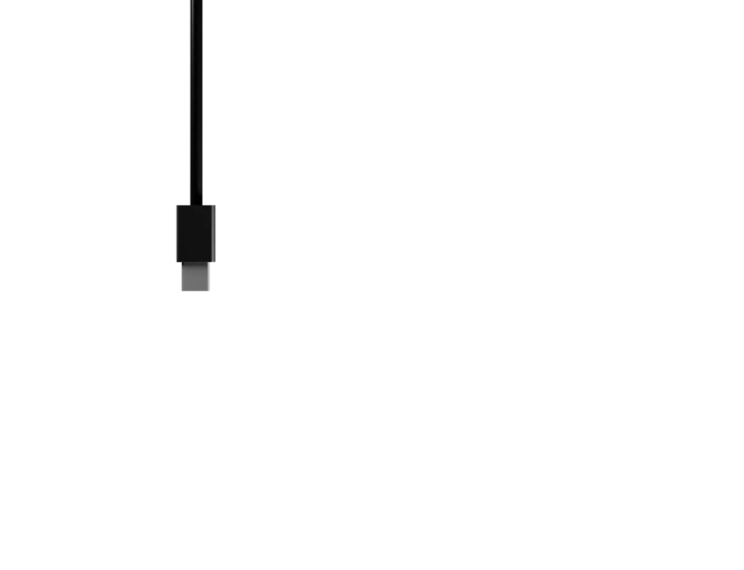Power cable connecting to Umbrel Home