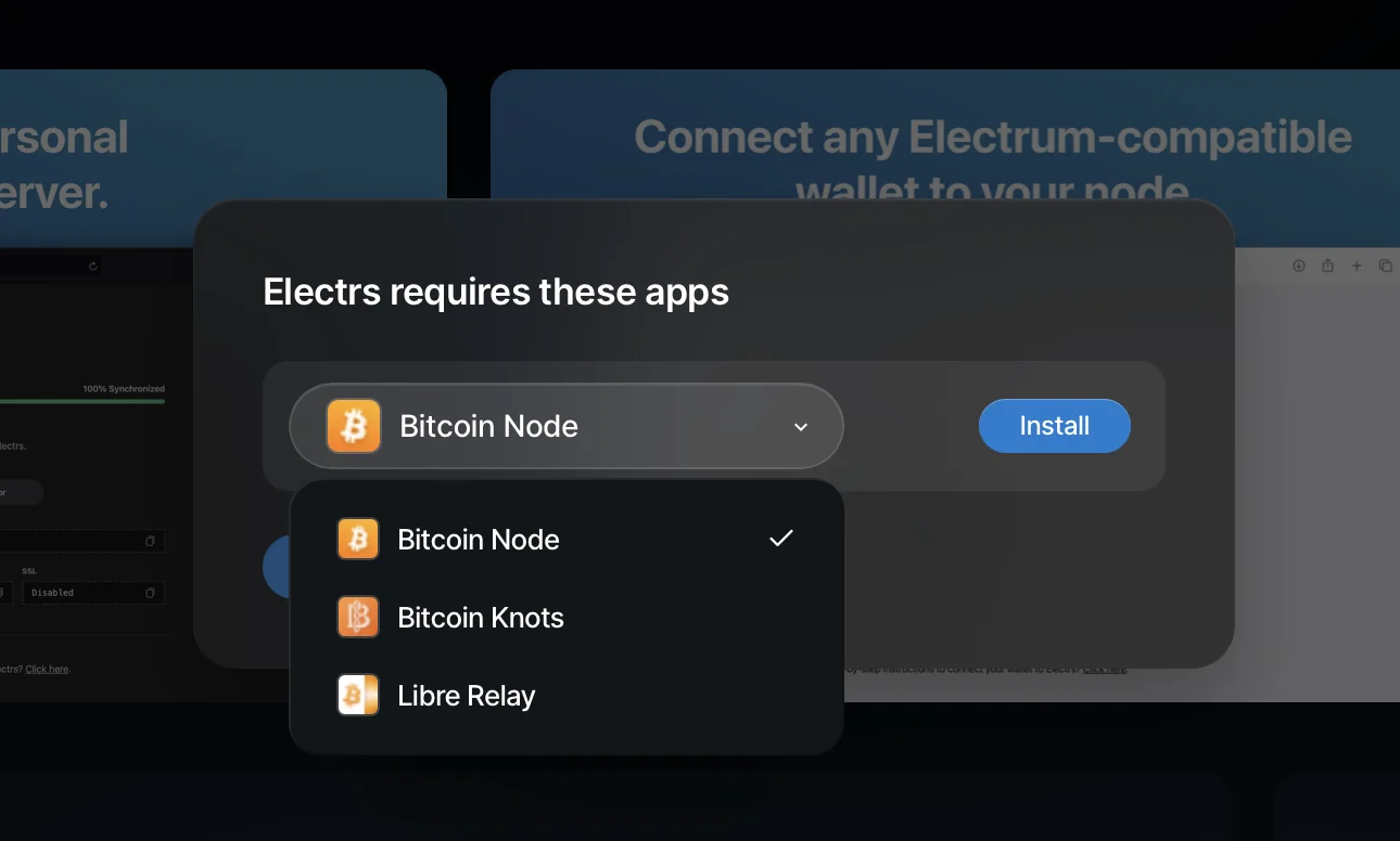 App dependencies detail