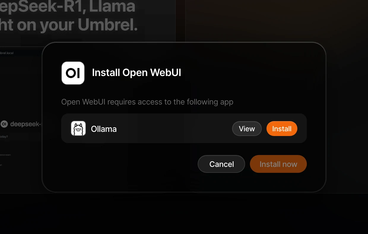 App dependencies detail