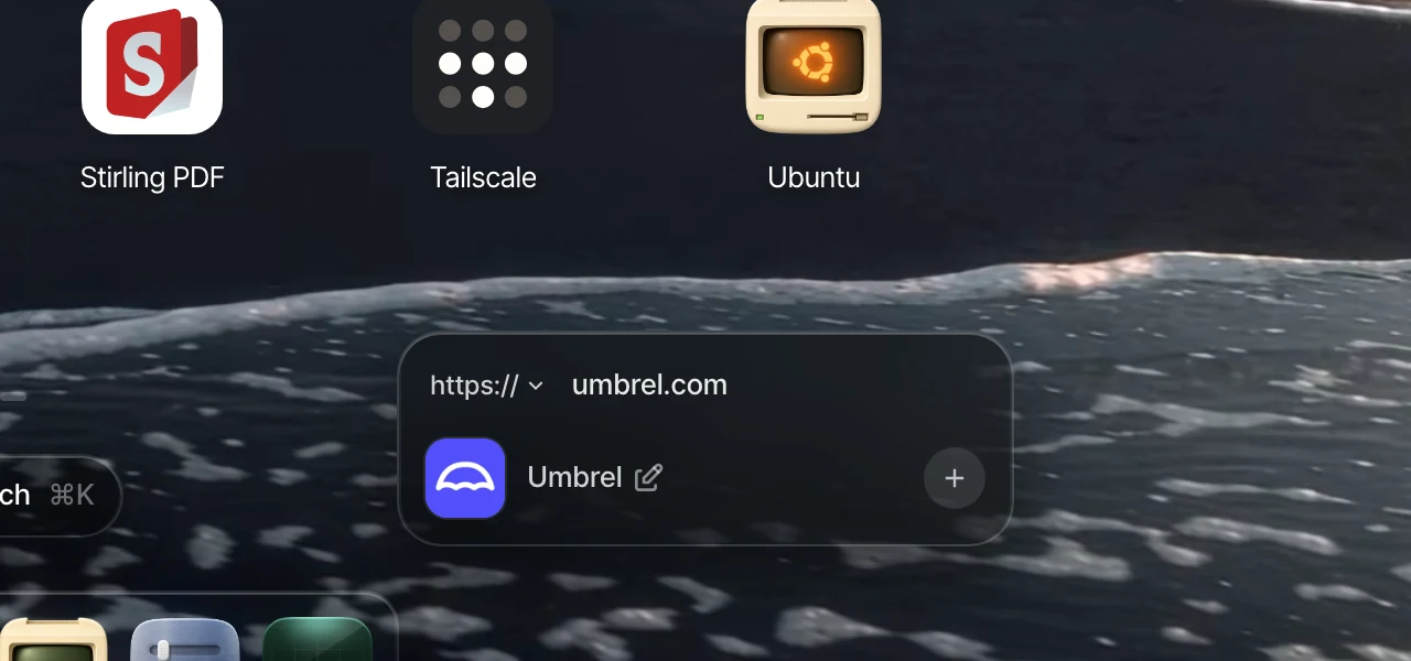 Adding a shortcut to the home screen detail