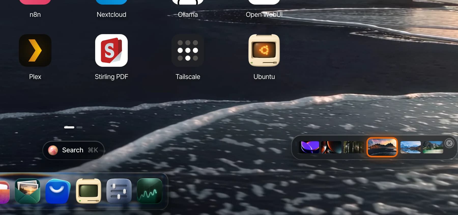Wallpaper picker detail