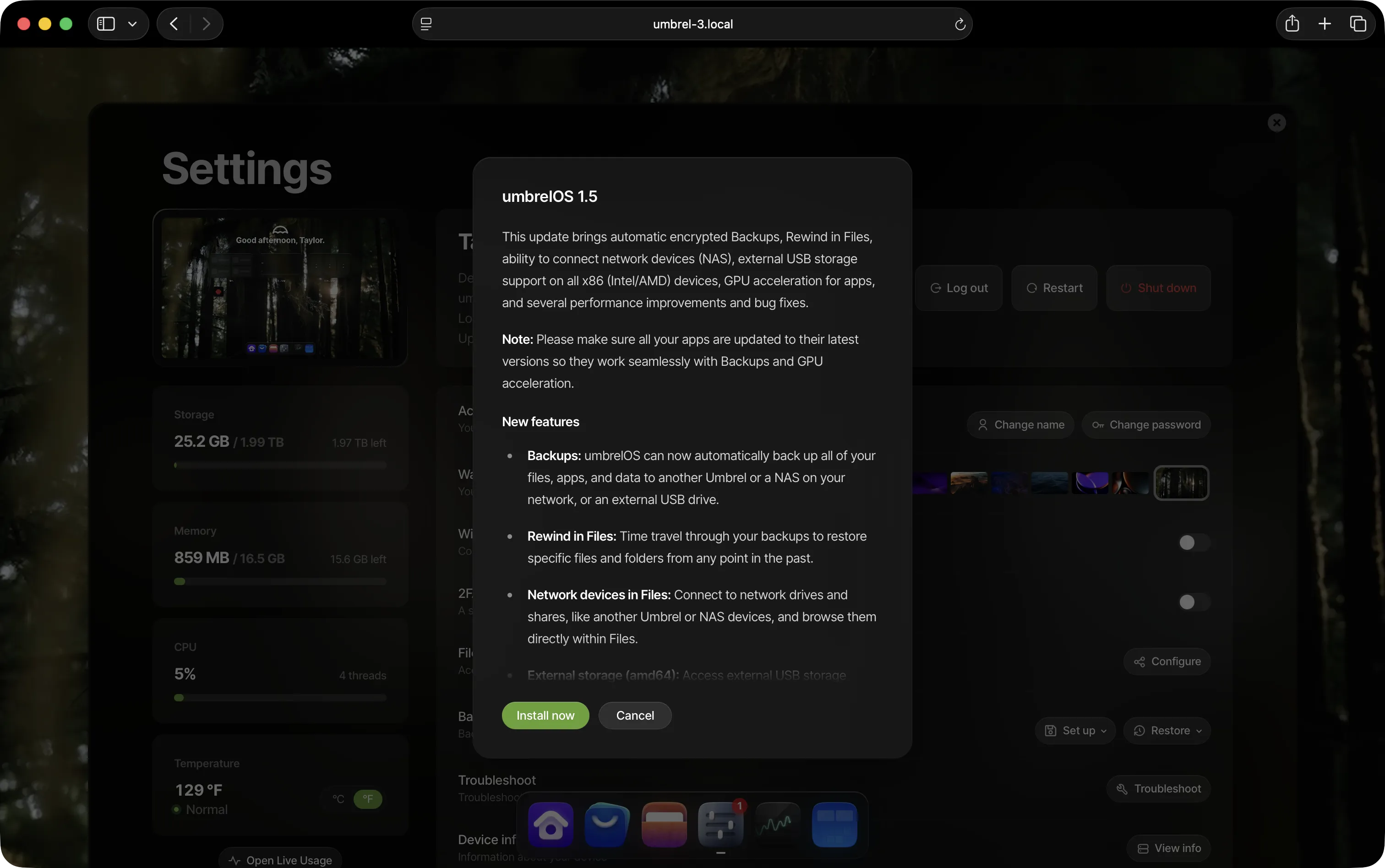 Update release notes