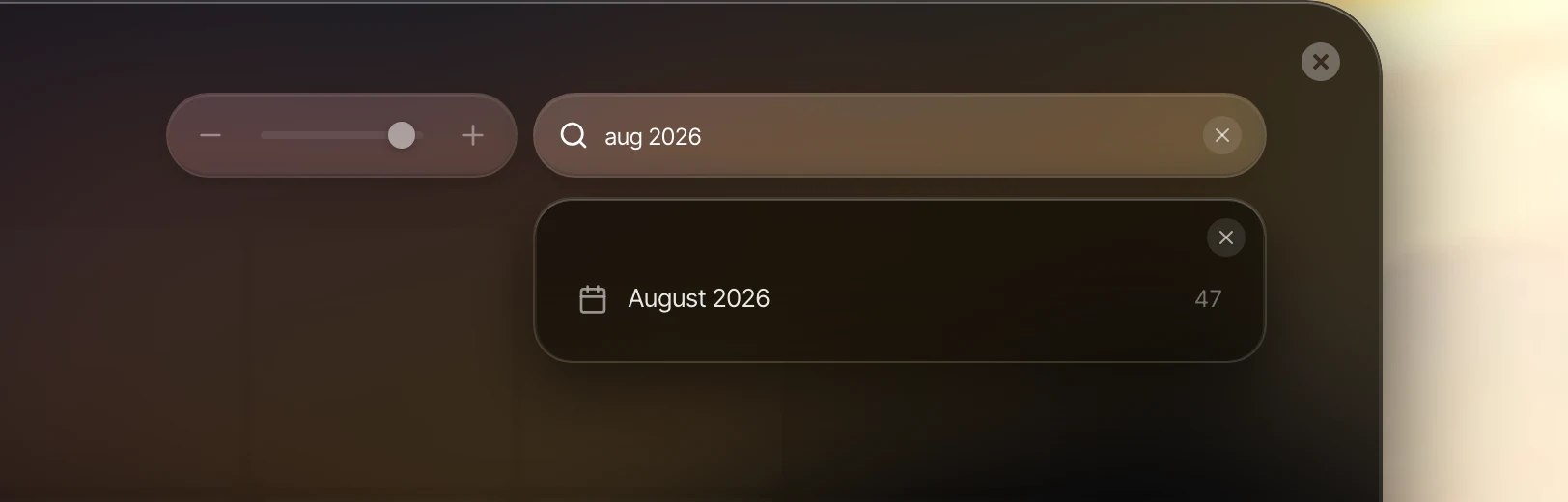 Searching Photos by date detail