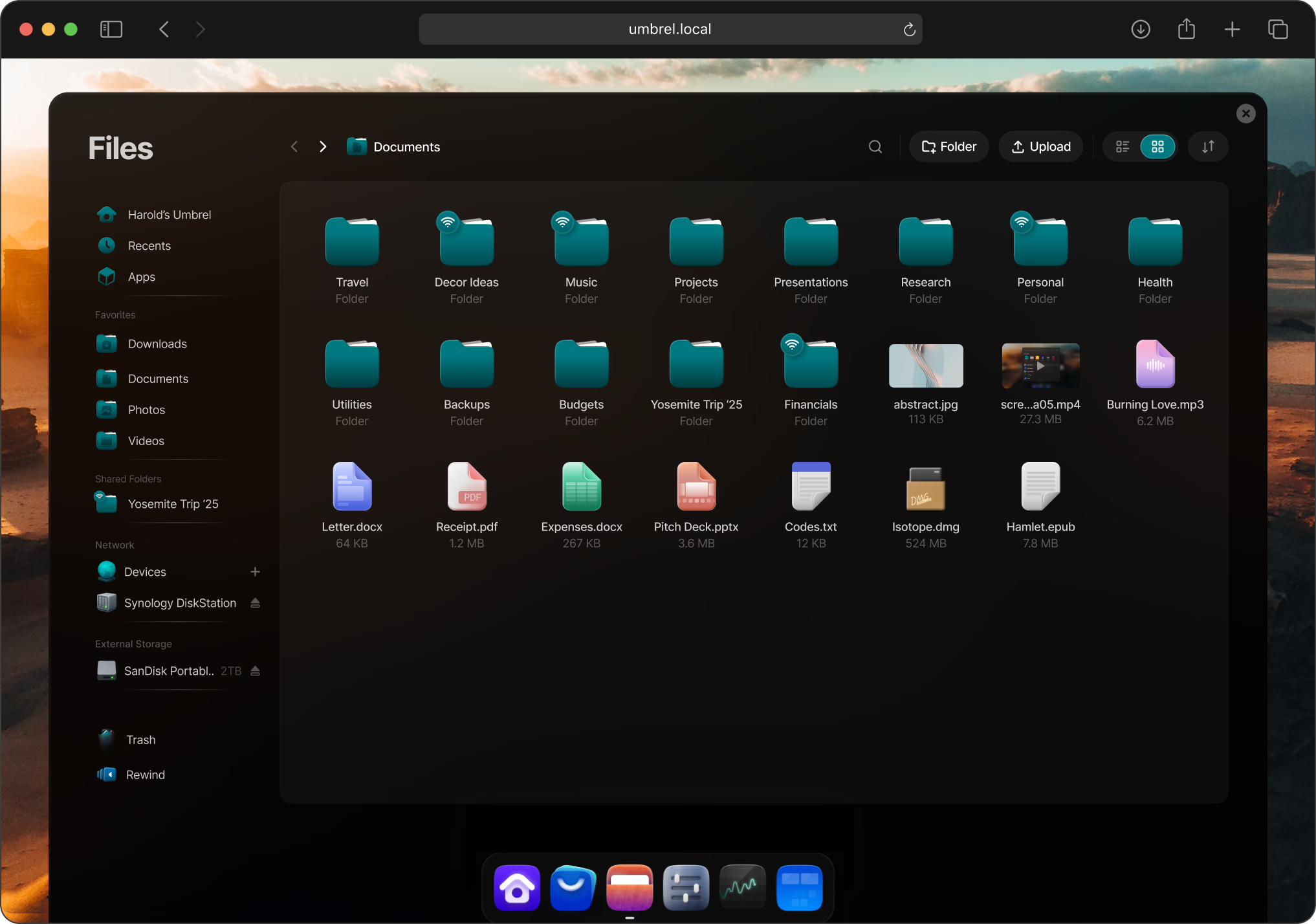umbrelOS Dashboard 4